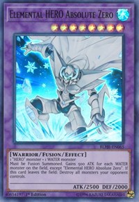 Elemental HERO Absolute Zero [BLHR-EN065] Ultra Rare | Mega City Incorporated