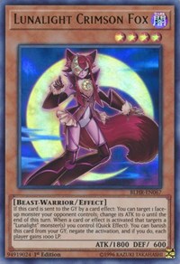 Lunalight Crimson Fox [BLHR-EN067] Ultra Rare | Mega City Incorporated