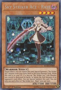 Sky Striker Ace - Raye [BLHR-EN089] Secret Rare | Mega City Incorporated