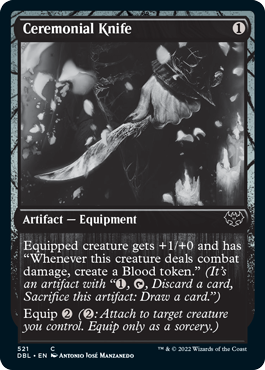 Ceremonial Knife [Innistrad: Double Feature] | Mega City Incorporated