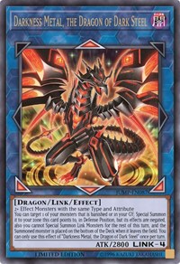 Darkness Metal, the Dragon of Dark Steel [JUMP-EN087] Ultra Rare | Mega City Incorporated