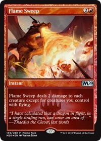 Flame Sweep [Promo Pack: Core Set 2020] | Mega City Incorporated