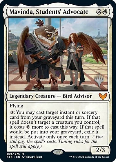 Mavinda, Students' Advocate (Promo Pack) [Strixhaven: School of Mages Promos] | Mega City Incorporated