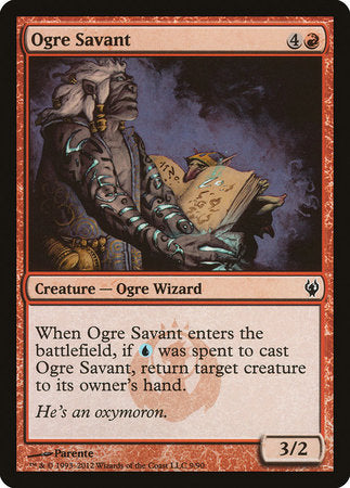 Ogre Savant [Duel Decks: Izzet vs. Golgari] | Mega City Incorporated