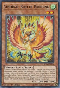 Simorgh, Bird of Bringing [RIRA-EN018] Rare | Mega City Incorporated