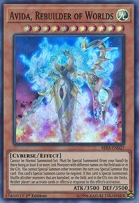 Avida, Rebuilder of Worlds [RIRA-EN027] Super Rare | Mega City Incorporated