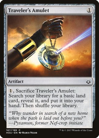 Traveler's Amulet [Hour of Devastation] | Mega City Incorporated