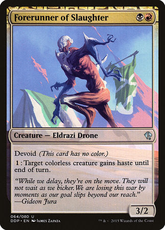 Forerunner of Slaughter [Duel Decks: Zendikar vs. Eldrazi] | Mega City Incorporated