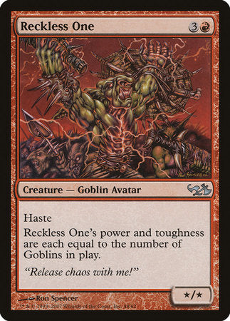 Reckless One [Duel Decks: Elves vs. Goblins] | Mega City Incorporated