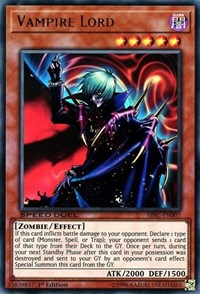 Vampire Lord [SBSC-EN007] Ultra Rare | Mega City Incorporated