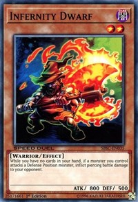 Infernity Dwarf [SBSC-EN035] Common | Mega City Incorporated