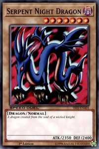 Serpent Night Dragon [SS03-ENA01] Common | Mega City Incorporated