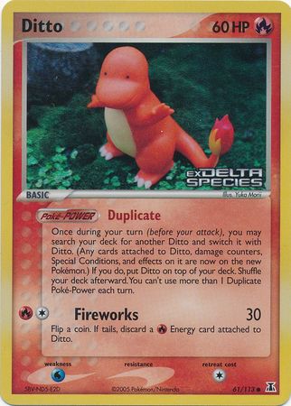 Ditto (61/113) (Stamped) [EX: Delta Species] | Mega City Incorporated