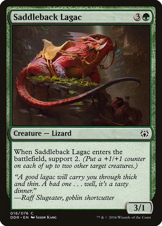 Saddleback Lagac [Duel Decks: Nissa vs. Ob Nixilis] | Mega City Incorporated