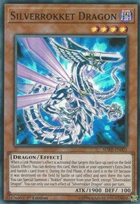 Silverrokket Dragon [SDRR-EN001] Super Rare | Mega City Incorporated