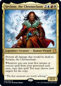 Sevinne, the Chronoclasm (Commander 2019) [Oversize Cards] | Mega City Incorporated