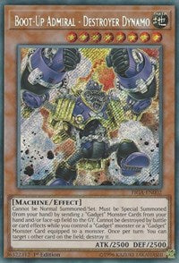 Boot-Up Admiral - Destroyer Dynamo [FIGA-EN002] Secret Rare | Mega City Incorporated