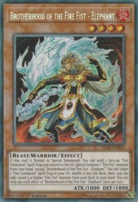 Brotherhood of the Fire Fist - Elephant [FIGA-EN012] Secret Rare | Mega City Incorporated