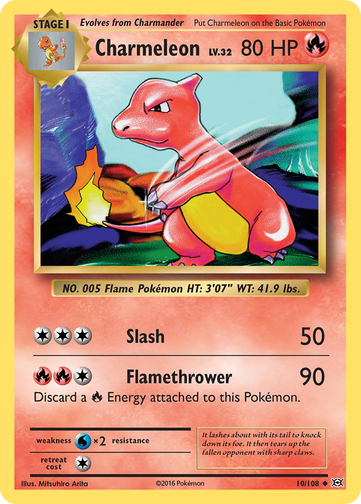 Charmeleon (10/108) [XY: Evolutions] | Mega City Incorporated