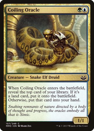 Coiling Oracle [Modern Masters 2017] | Mega City Incorporated