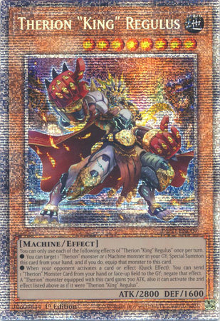 Therion King Regulus [DIFO-EN007] Starlight Rare | Mega City Incorporated