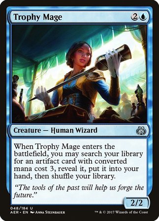 Trophy Mage [Aether Revolt] | Mega City Incorporated