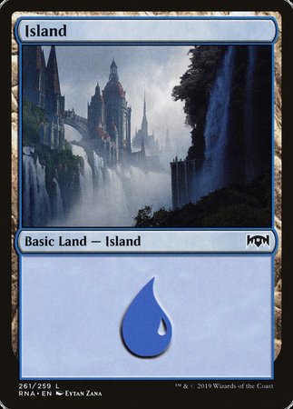 Island [Ravnica Allegiance] | Mega City Incorporated