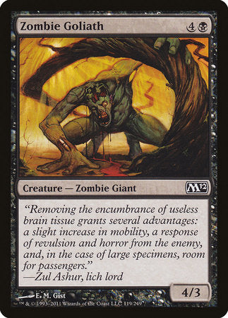 Zombie Goliath [Magic 2012] | Mega City Incorporated