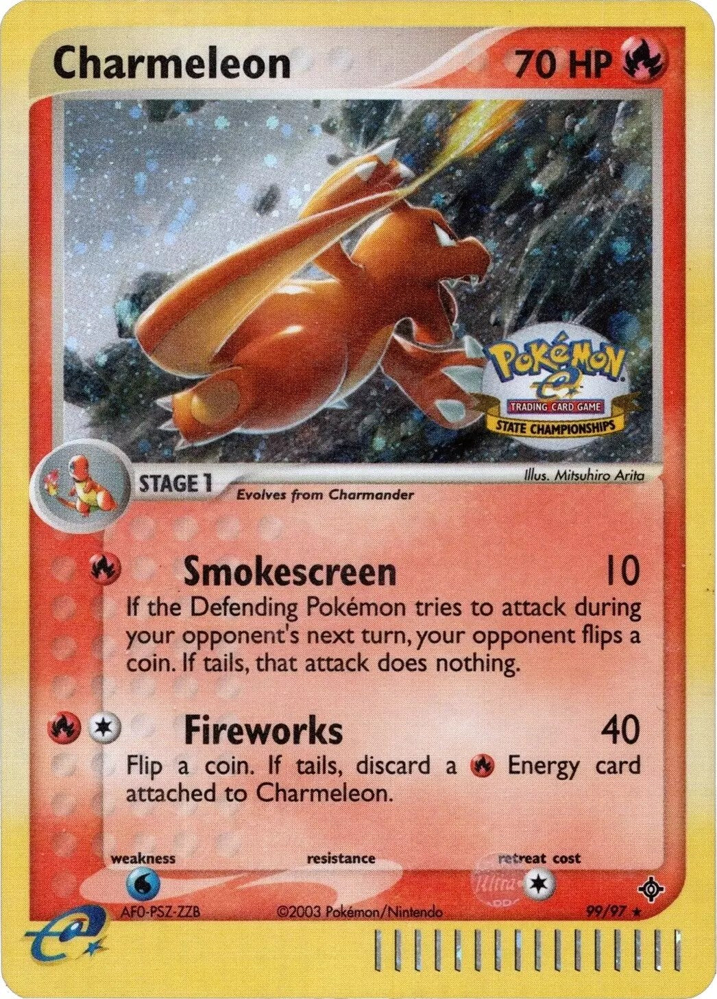 Charmeleon (99/97) (State Championship) [EX: Dragon] | Mega City Incorporated