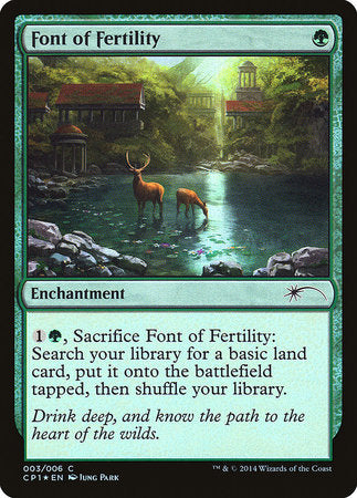 Font of Fertility [Magic 2015 Clash Pack] | Mega City Incorporated