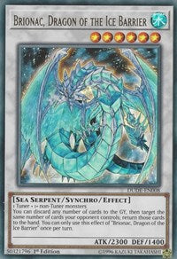 Brionac, Dragon of the Ice Barrier [DUDE-EN008] Ultra Rare | Mega City Incorporated