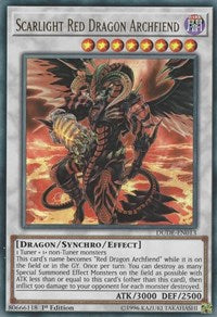 Scarlight Red Dragon Archfiend [DUDE-EN013] Ultra Rare | Mega City Incorporated