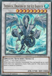 Trishula, Dragon of the Ice Barrier [DUDE-EN014] Ultra Rare | Mega City Incorporated