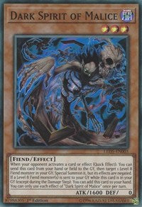 Dark Spirit of Malice [LED5-EN003] Super Rare | Mega City Incorporated