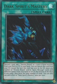 Dark Spirit's Mastery [LED5-EN004] Ultra Rare | Mega City Incorporated