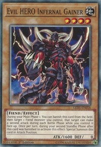 Evil HERO Infernal Gainer [LED5-EN018] Common | Mega City Incorporated