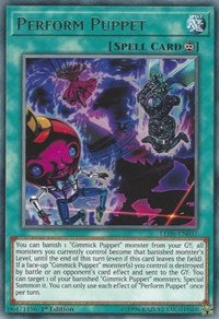 Perform Puppet [LED5-EN037] Rare | Mega City Incorporated