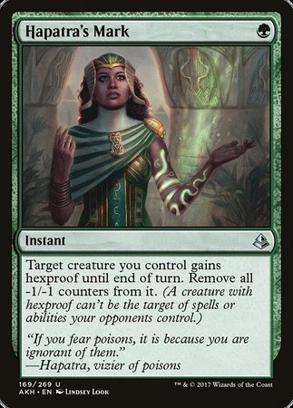 Hapatra's Mark [Amonkhet] | Mega City Incorporated