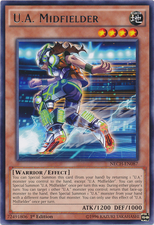 U.A. Midfielder [NECH-EN087] Rare | Mega City Incorporated