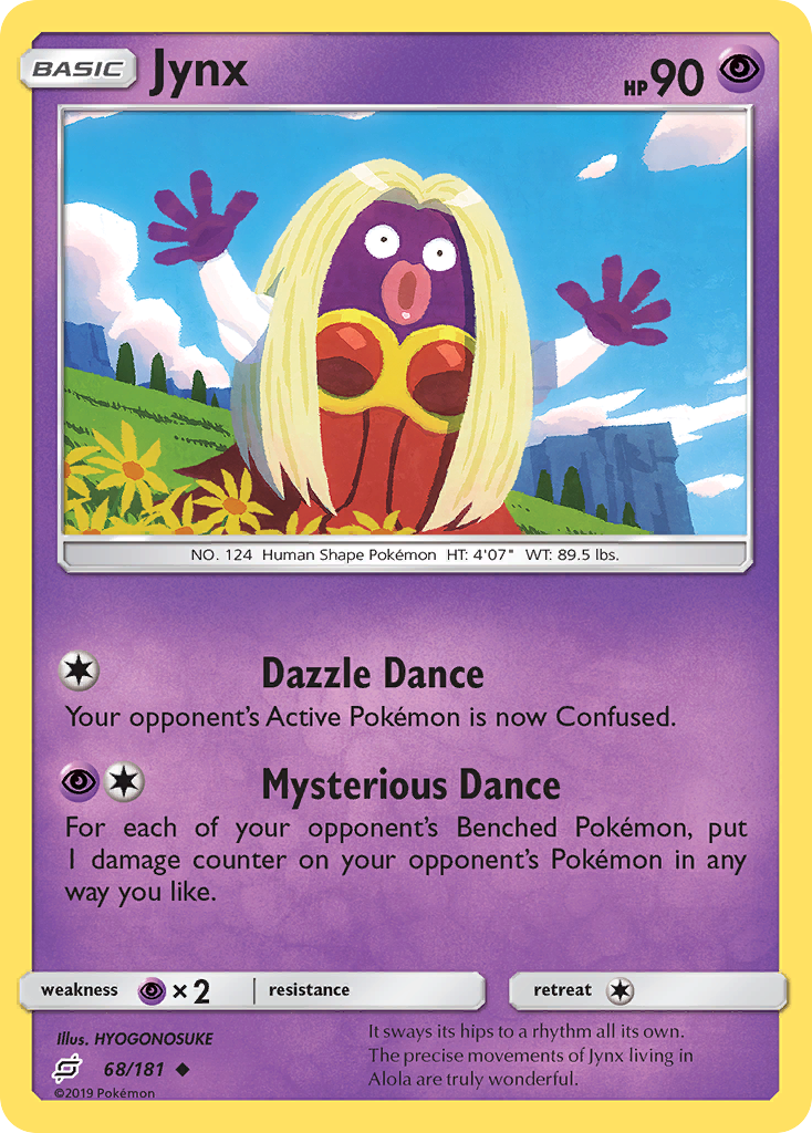 Jynx (68/181) [Sun & Moon: Team Up] | Mega City Incorporated