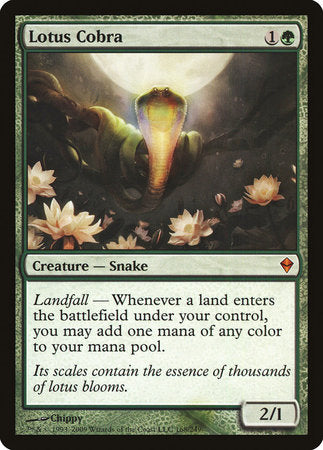 Lotus Cobra [Zendikar] | Mega City Incorporated