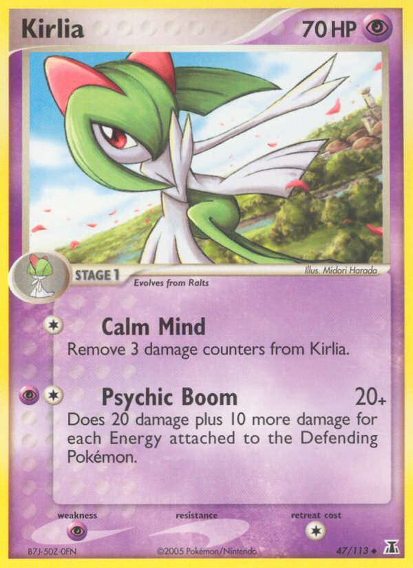 Kirlia (47/113) [EX: Delta Species] | Mega City Incorporated