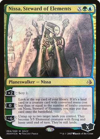 Nissa, Steward of Elements (SDCC 2017 EXCLUSIVE) [San Diego Comic-Con 2017] | Mega City Incorporated