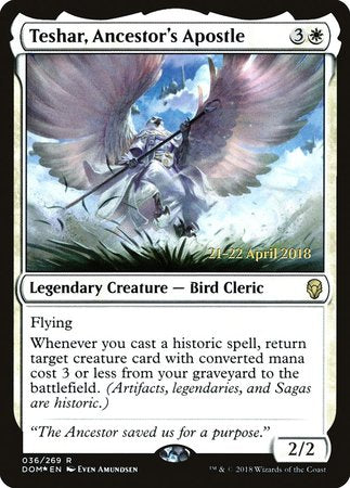 Teshar, Ancestor's Apostle [Dominaria Promos] | Mega City Incorporated