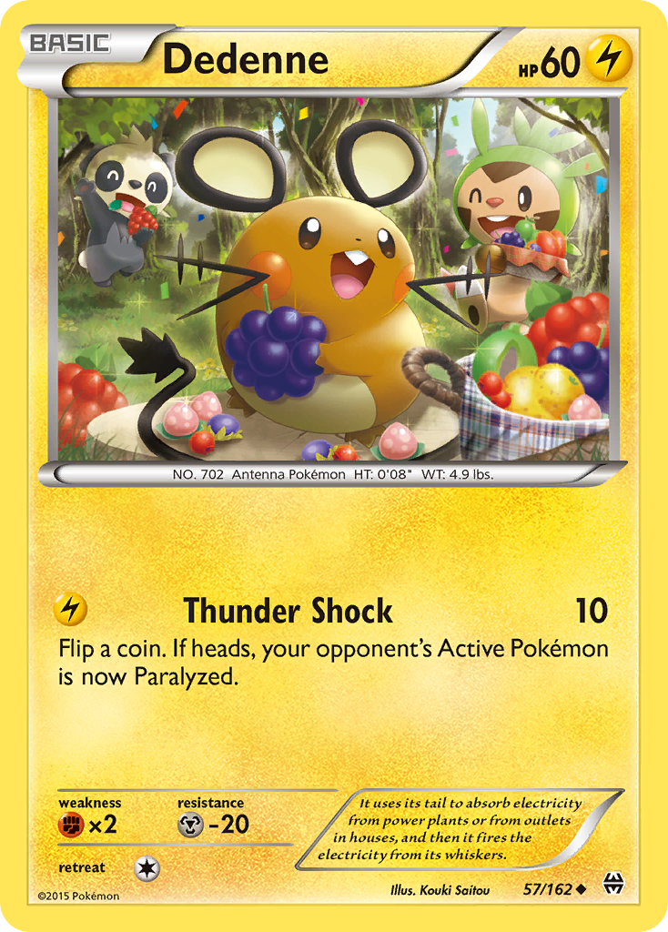 Dedenne (57/162) [XY: BREAKthrough] | Mega City Incorporated