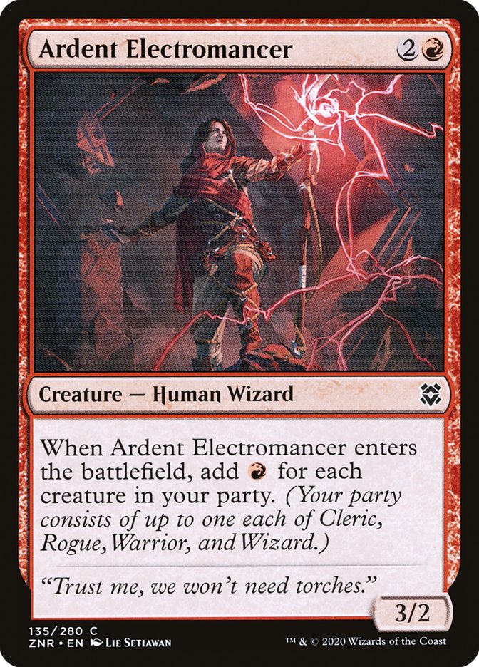 Ardent Electromancer [Zendikar Rising] | Mega City Incorporated