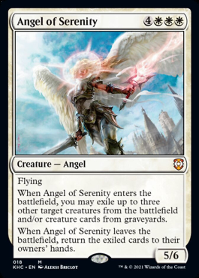 Angel of Serenity [Kaldheim Commander] | Mega City Incorporated