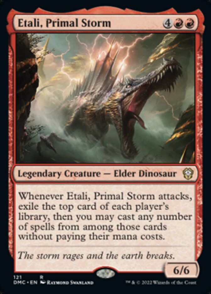 Etali, Primal Storm [Dominaria United Commander] | Mega City Incorporated