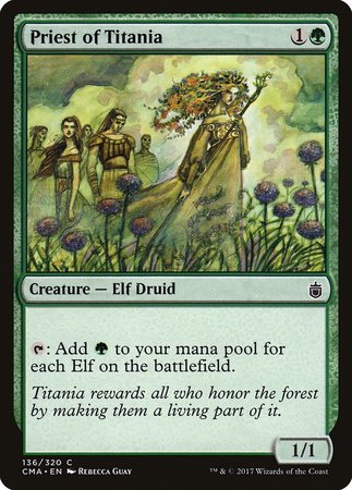 Priest of Titania [Commander Anthology] | Mega City Incorporated