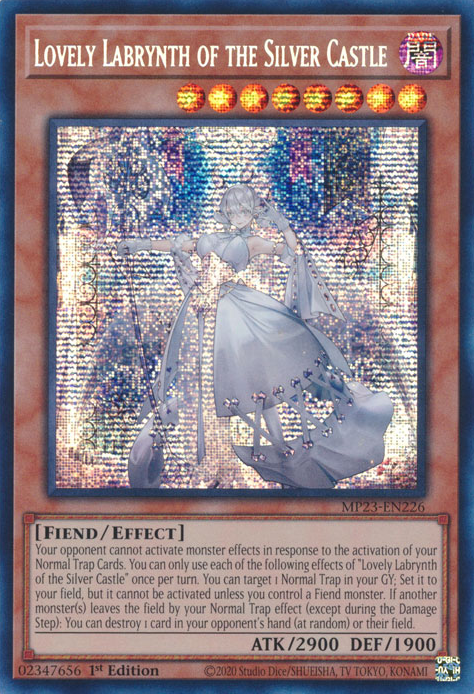 Lovely Labrynth of the Silver Castle [MP23-EN226] Prismatic Secret Rare | Mega City Incorporated